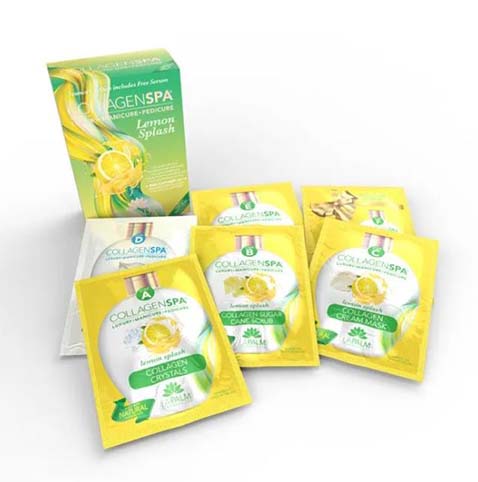 Lemon Splash spa pedicure treatment